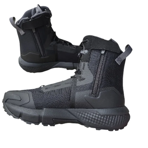 NIB Under Armour Vibram Charged Valsetz Side Zip Tactical Boots, Men's Size 7